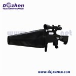 Drone Jammer Device Gun Shape IR Laser Telescope IP55 Waterproof